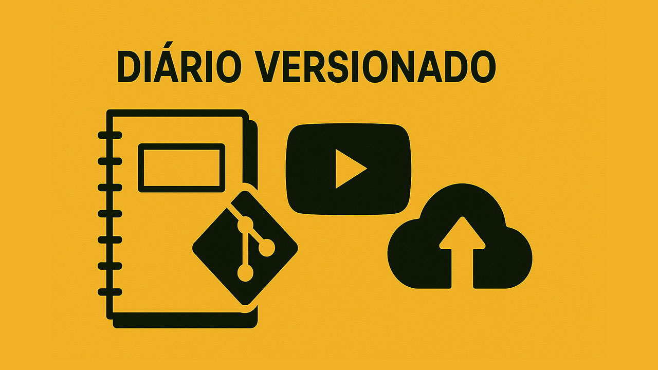 Como criei um Diário de Estudos com Git, YouTube e Backup Inteligente