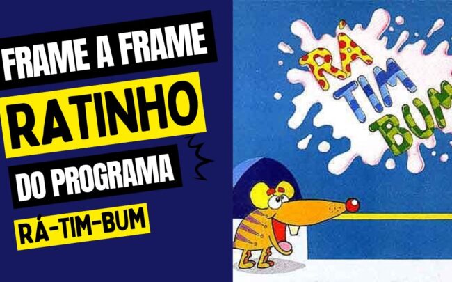 [Animação] Quem lembra do rato da entrada do programa Rá-Tim-Bum?
