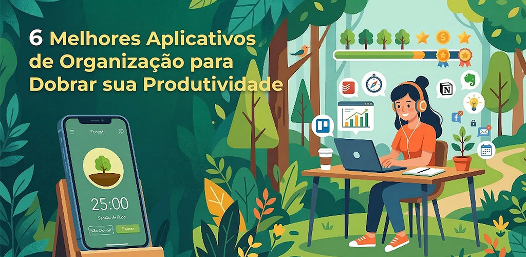 Melhores aplicativos de organização e produtividade