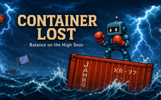 Container Lost: da GameDev.js Jam 2025 ao lançamento na Google Play Store