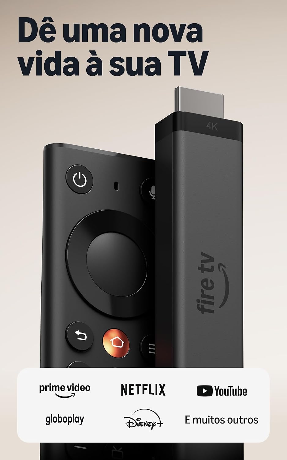 Amazon Fire TV Stick 4K simplificado