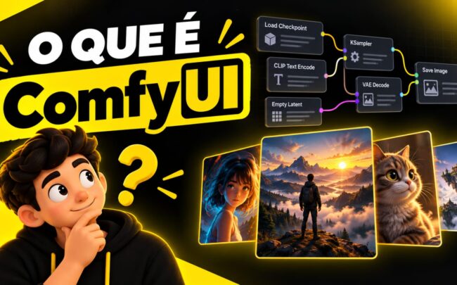 Tudo Sobre ComfyUI: aprenda inteligência artificial do zero