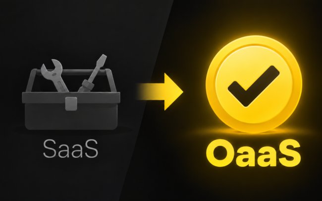 De SaaS para OaaS: vender o resultado, não a ferramenta